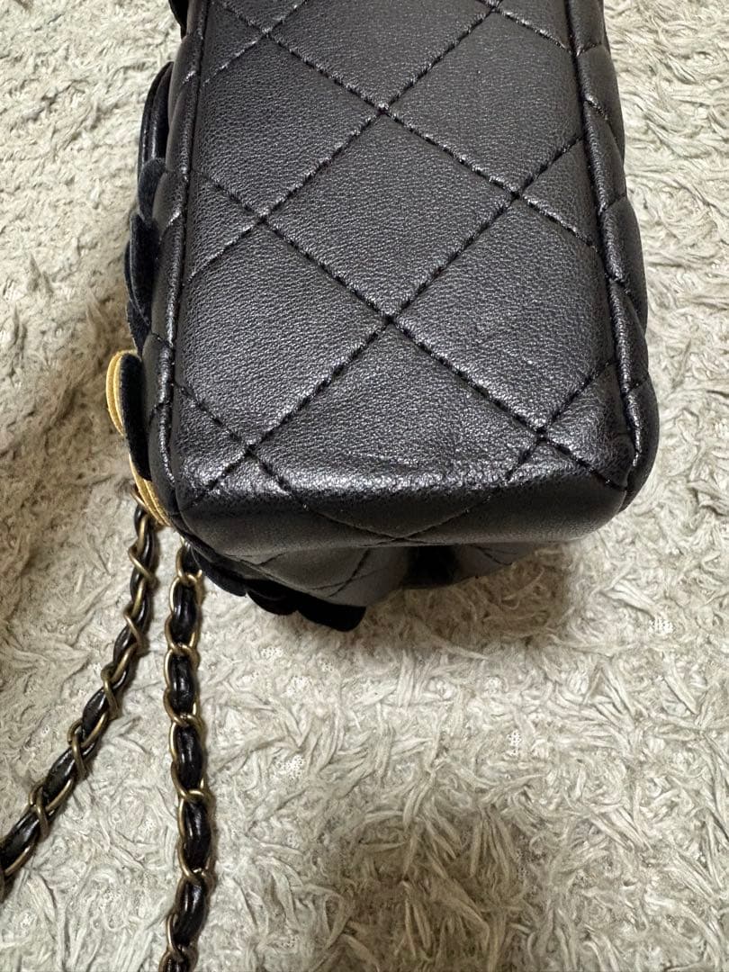 ⑤シャネル　フラワー　チェーンバッグ　ノベルティ