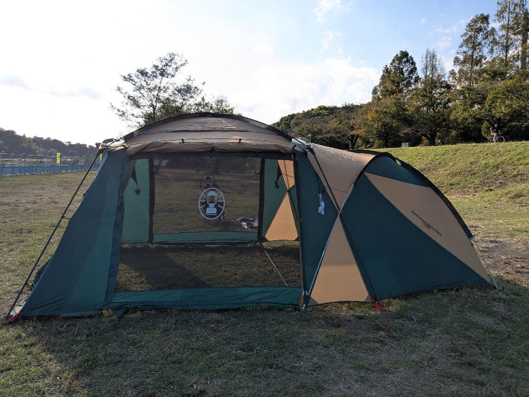 コールマン　ラウンドスクリーン2ルームハウス　グリーン　ツールームテント