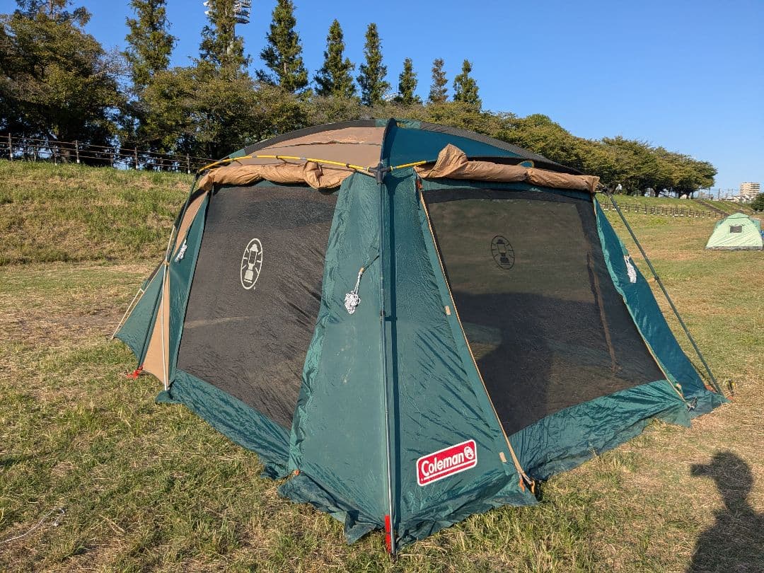 コールマン　ラウンドスクリーン2ルームハウス　グリーン　ツールームテント