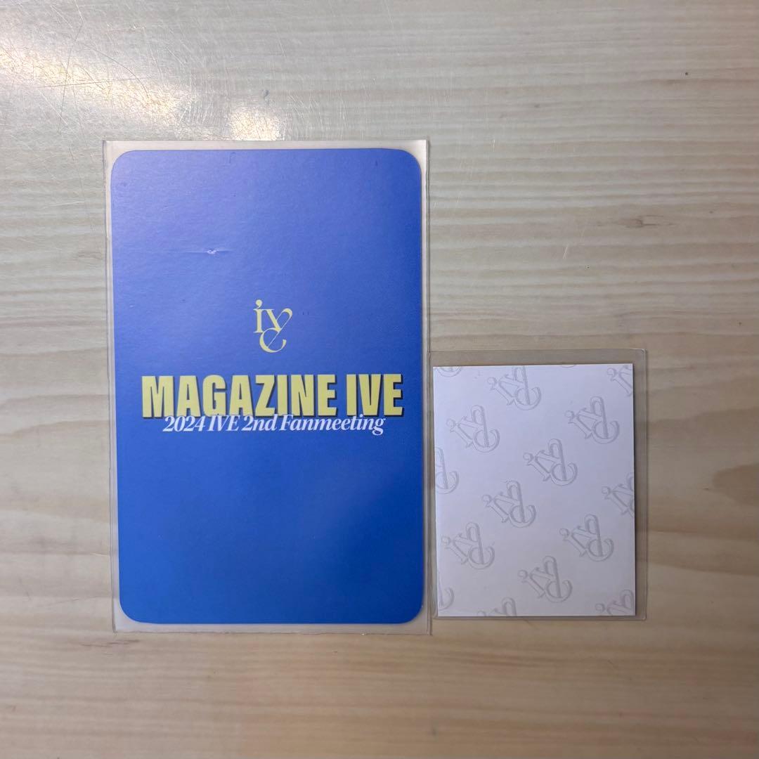 IVE MAGAZINE ファンミ ファンコン レイ ポーチ トレカ 証明写真