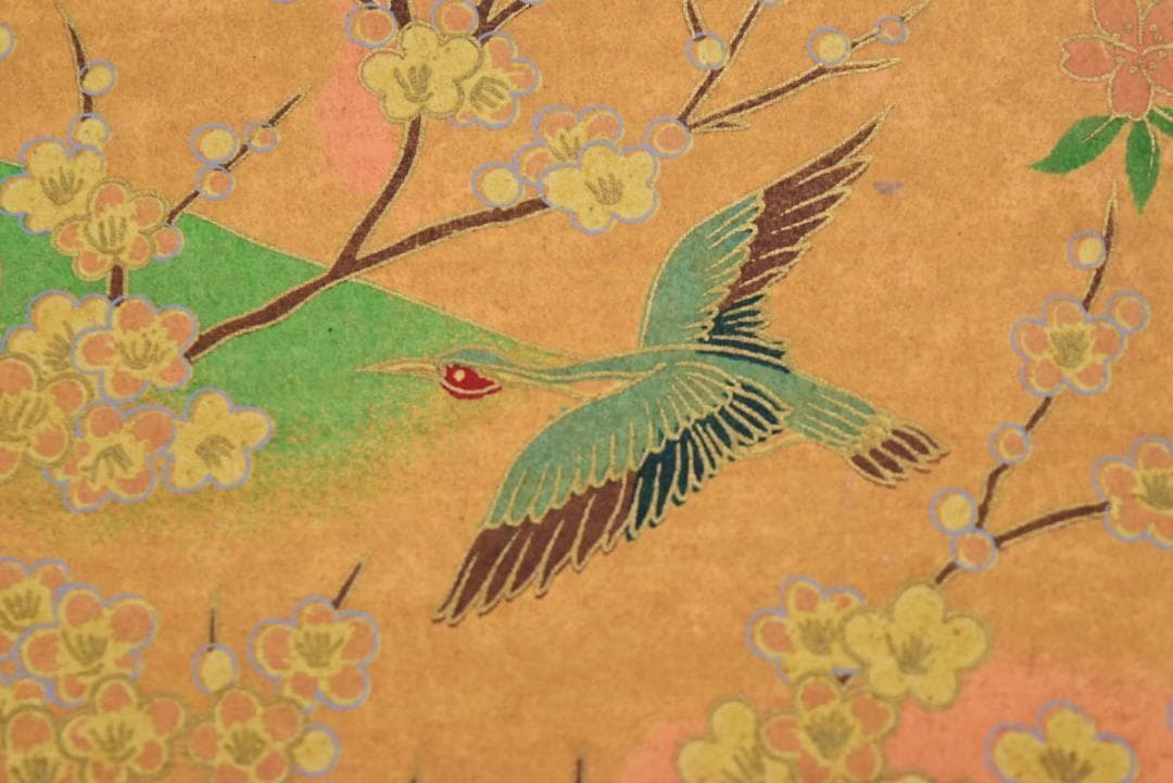 【複製】作者不詳/花鳥図/横物/工芸品/掛軸/名家伝来/AA-549