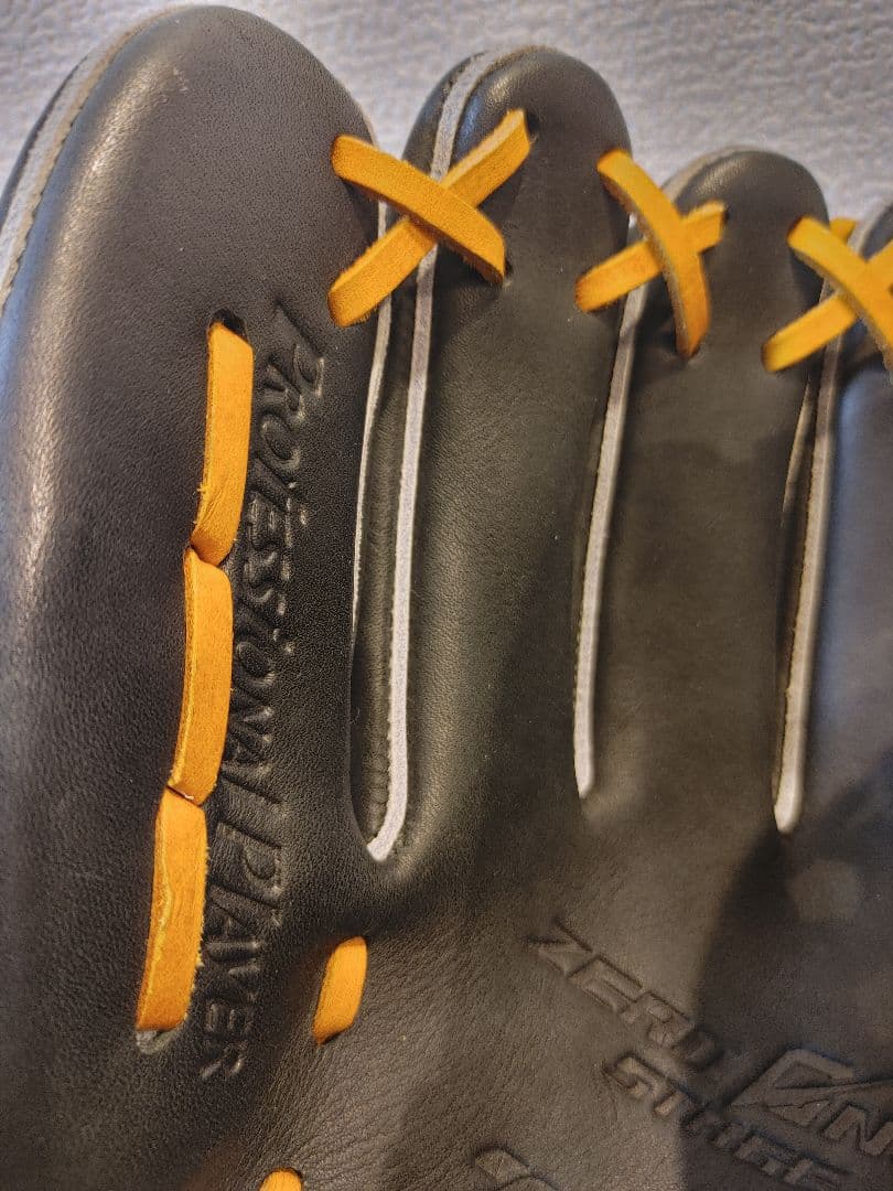 ZETT　軟式　少年用　左投げ　ブラック×タン　オールラウンド