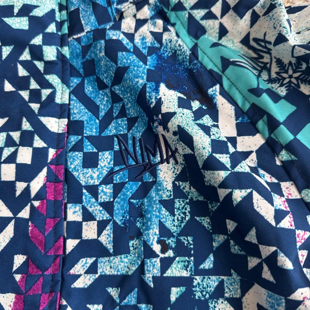 NINA 幾何学模様 防水　上下セット130子ども用