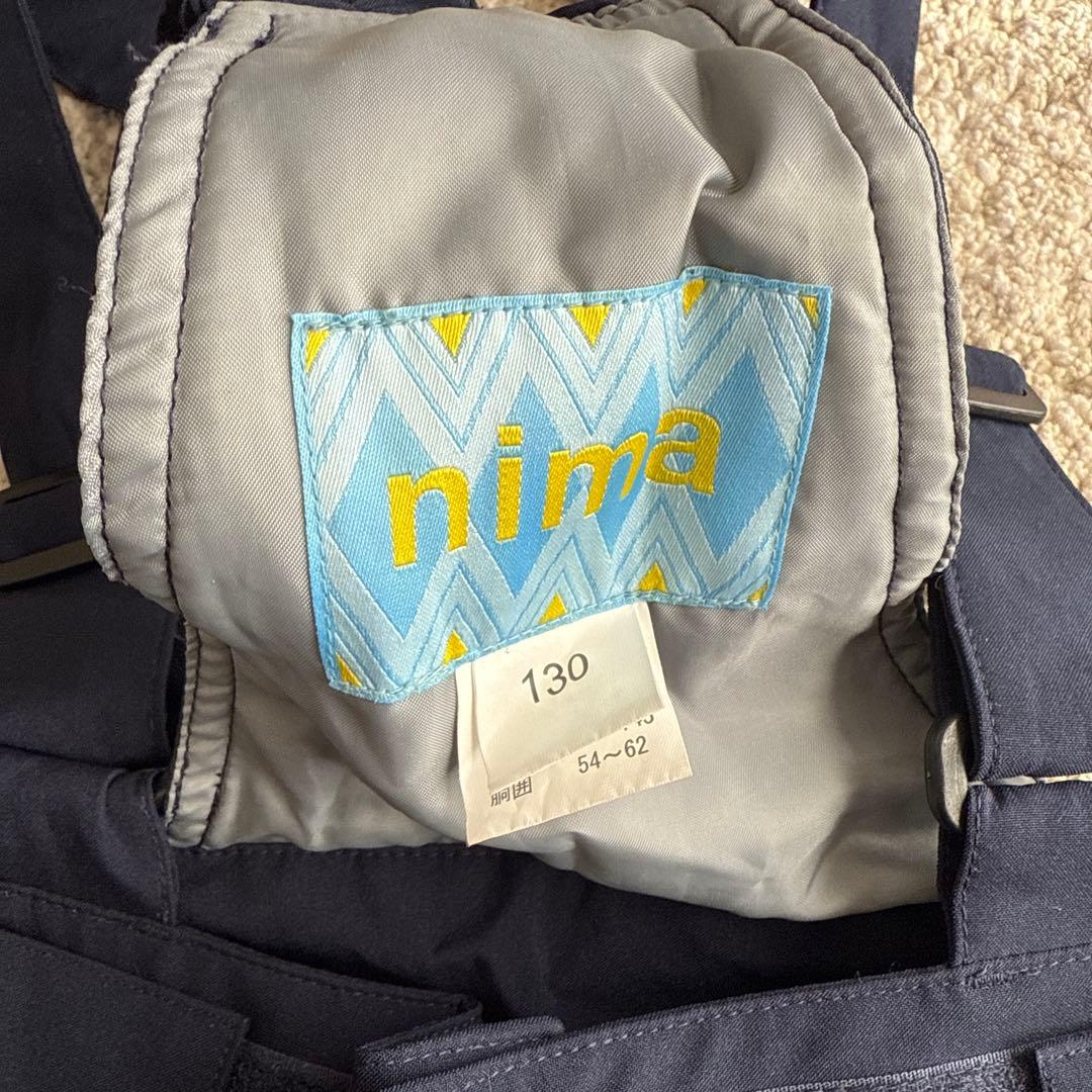 NINA 幾何学模様 防水　上下セット130子ども用