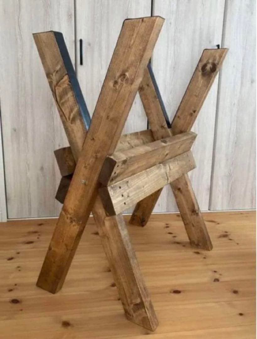 最終値下げ！新色！開閉式！木製サーフボード用メンテナンススタンド