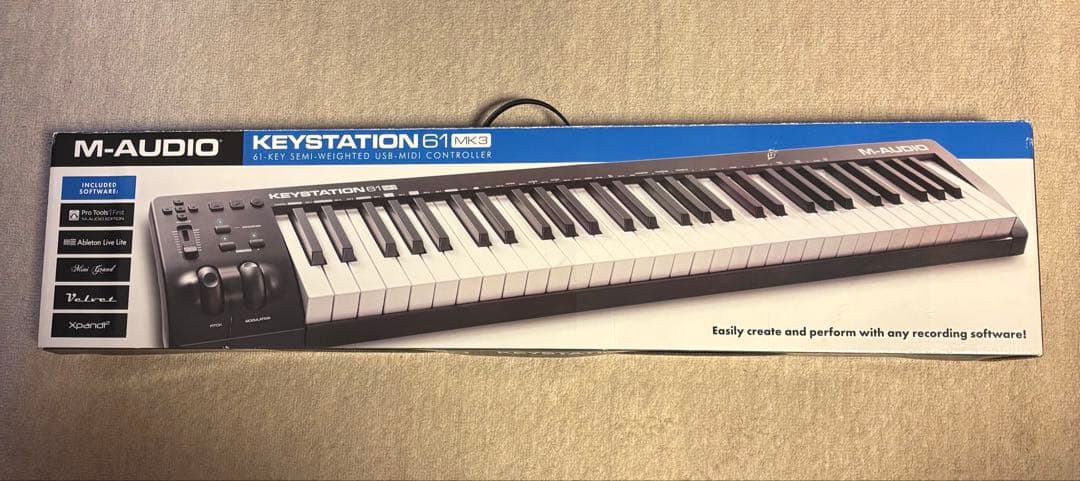 M-AUDIO Keystation 61 MIDIキーボード