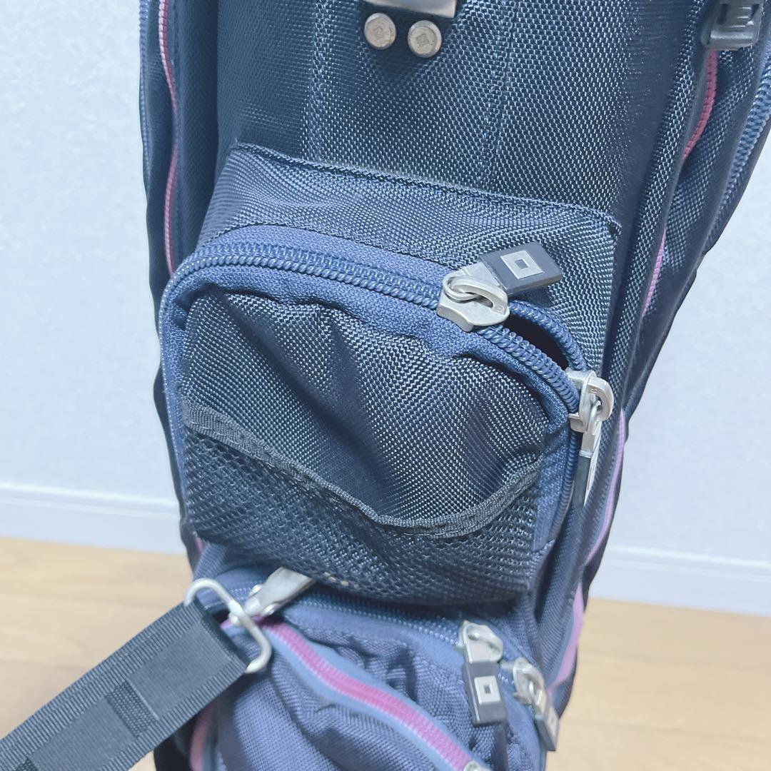 K059 onoff オノフ キャディバッグ 9.5型 フードあり
