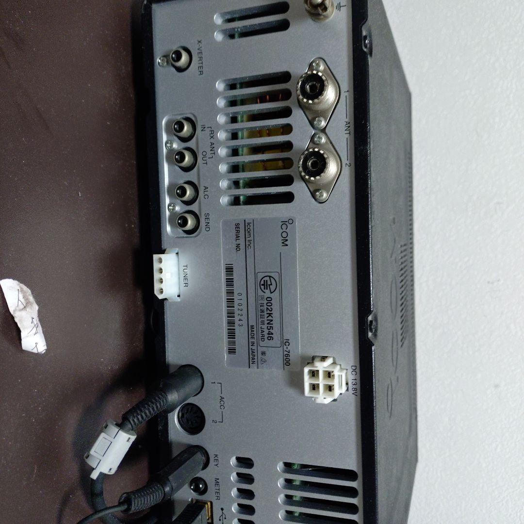 ICOM IC-7600 トランシーバー ALINCO DM-330MV