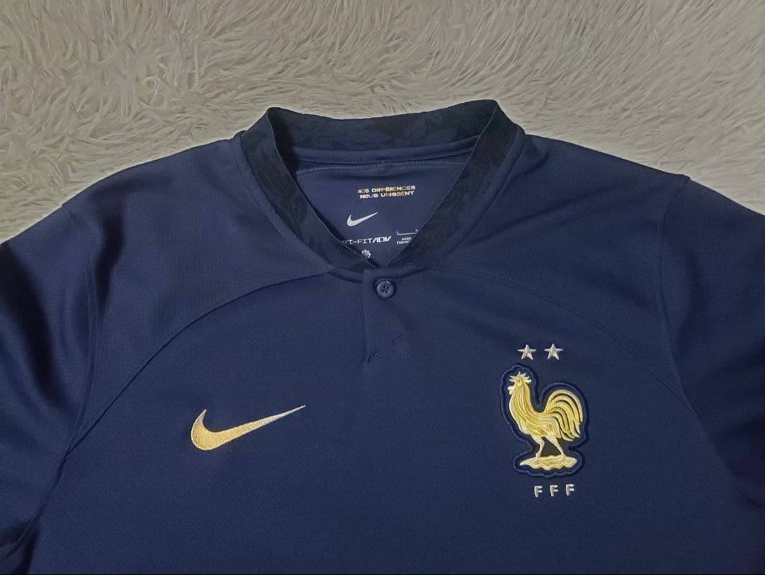 NIKE フランス代表 2022年ホームレプリカユニフォーム Lサイズ