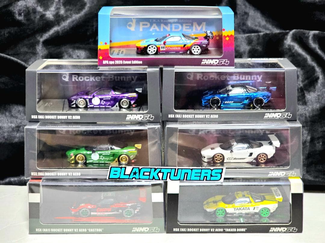 イノモデル NSX ROCKET BUNNY V2 AERO 2 7台セット