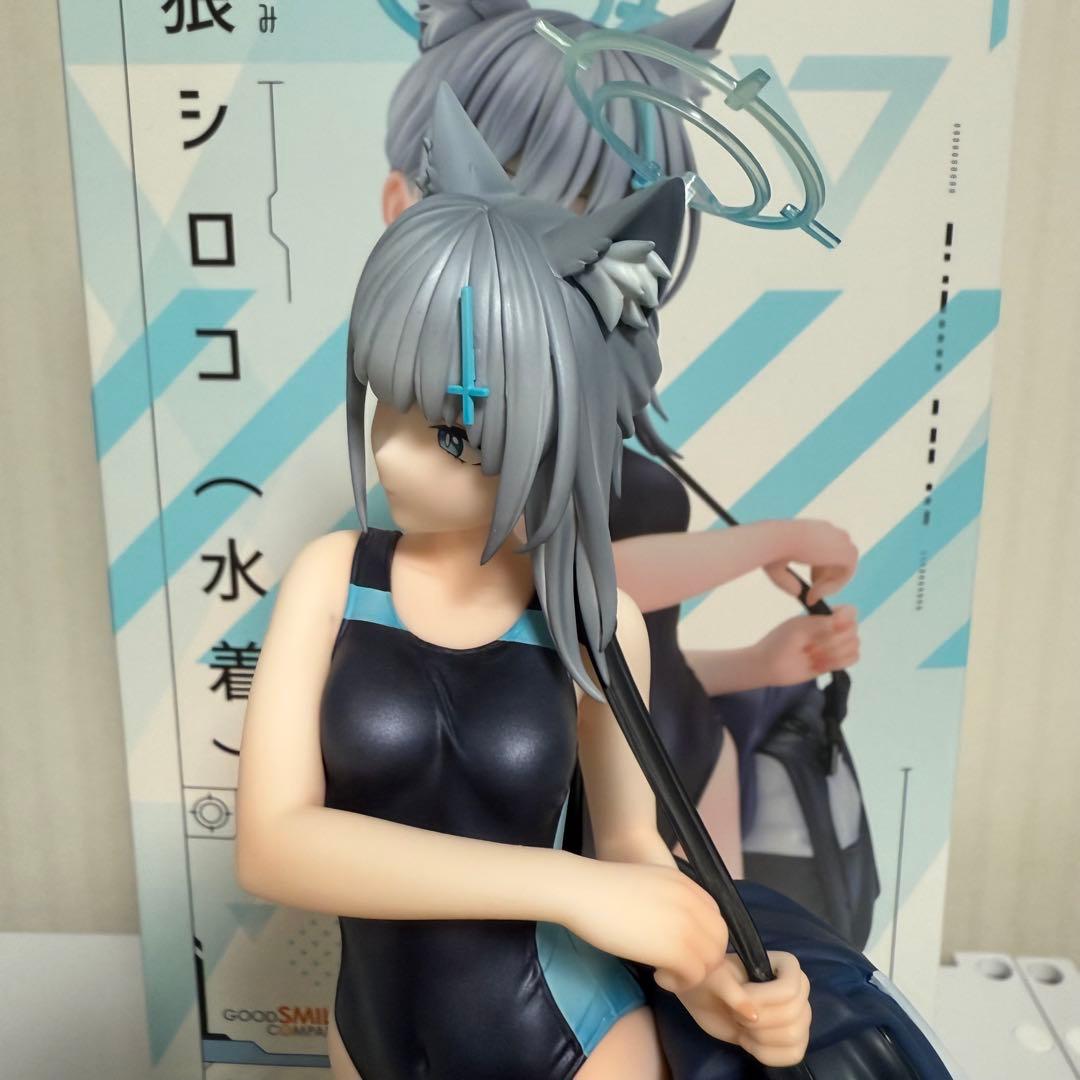 開封済み ブルアカ 砂狼シロコ（水着） フィギュア