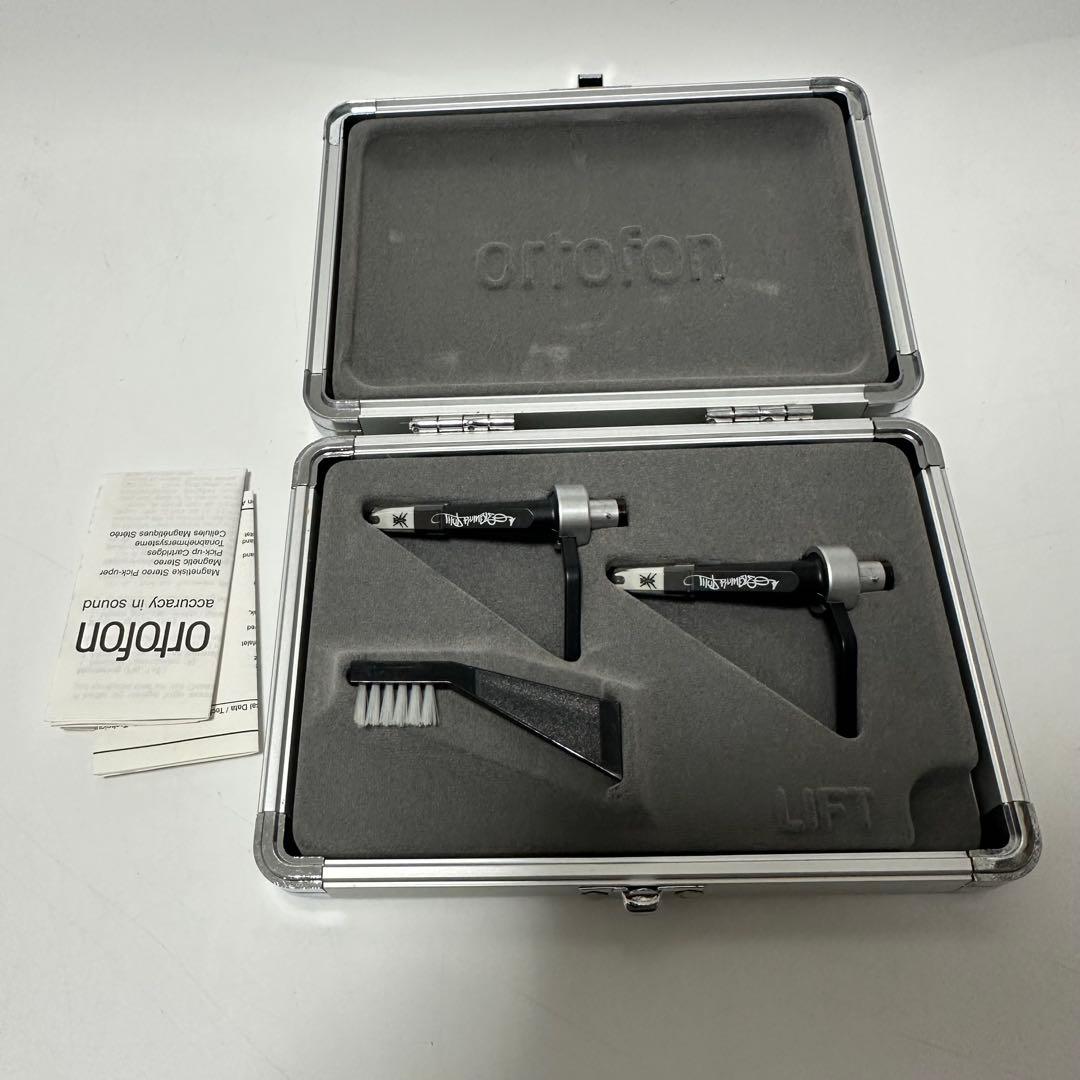 Ortofon Concorde Qbert 2本セットケース