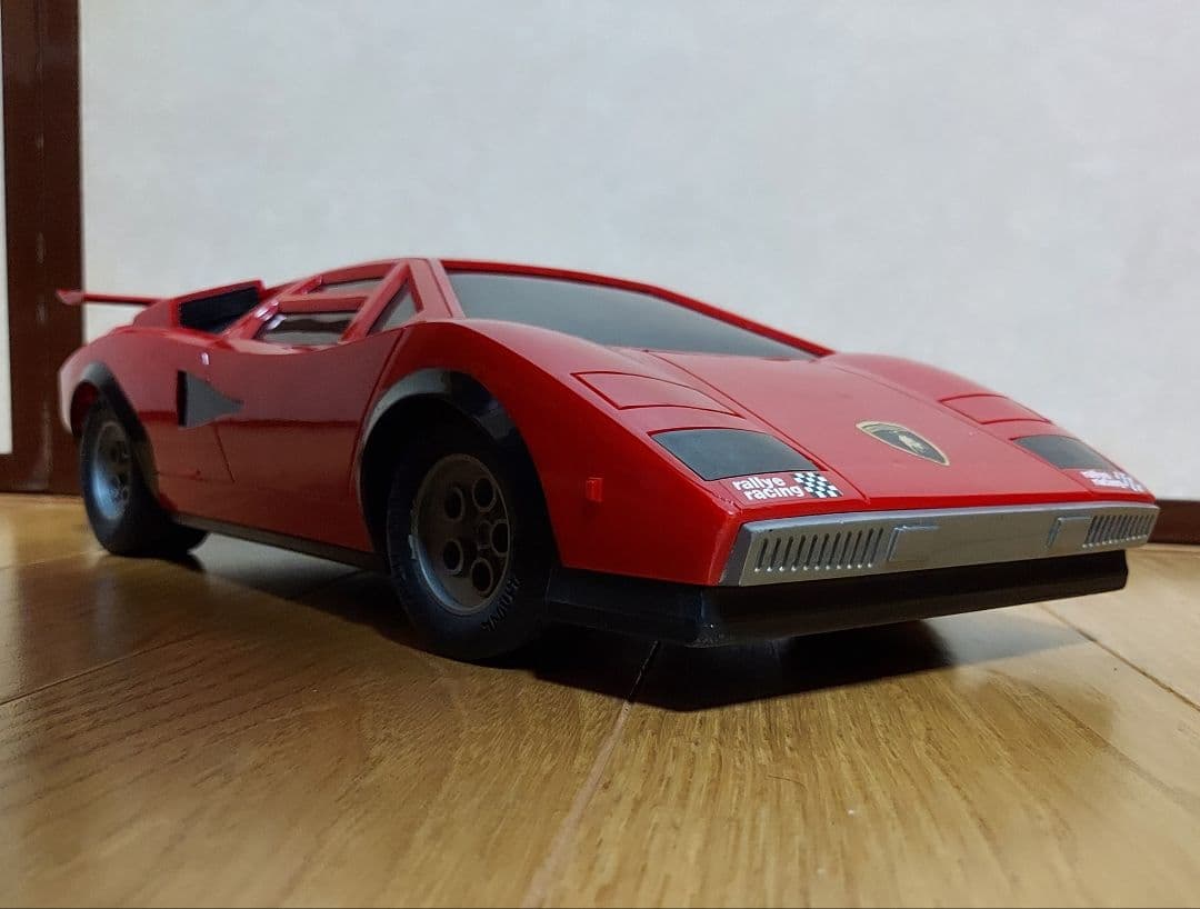 ランボルギーニカウンタックLP500 昭和レトロ トイラジコン アトコミスーパー