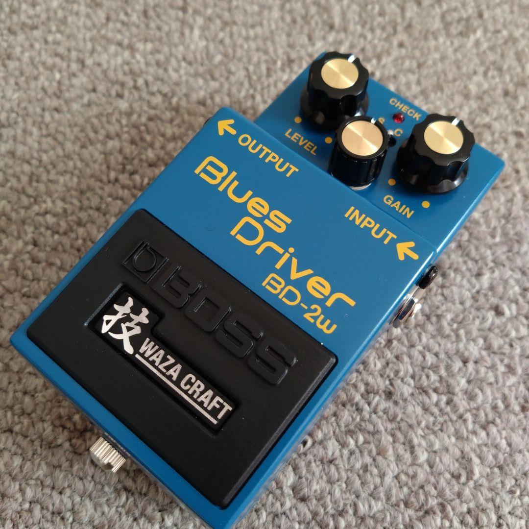 新品同様 boss bd-2w オーバードライブ 技 ボス ブルースドライバー