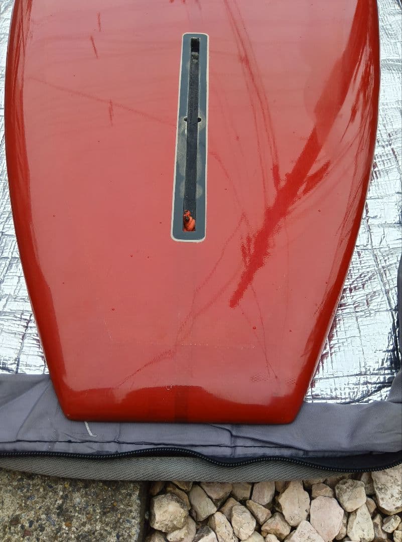 【手渡し】YUサーフ　ケビンコネリーシェイプ ノーズライダー 9.4純正フィン付