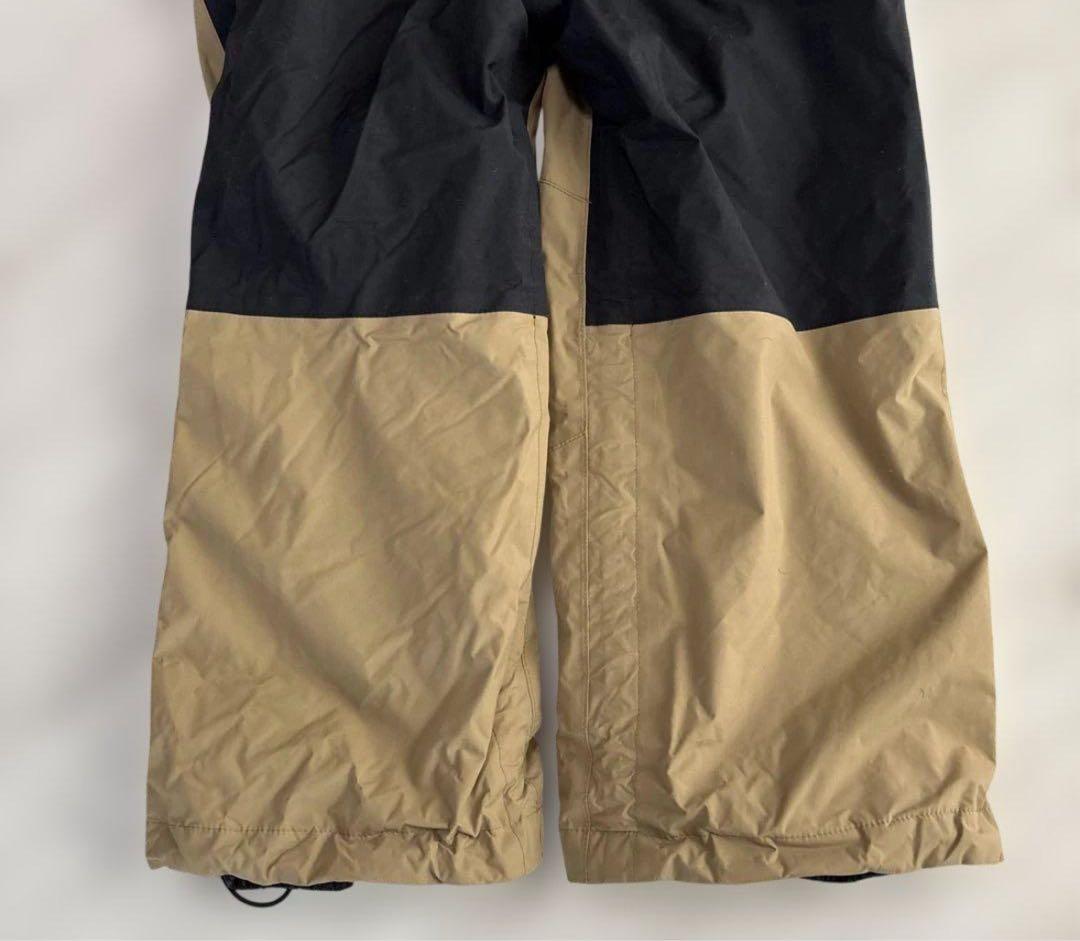 ノースフェイス スノーウェア ベージュ×ブラック 110