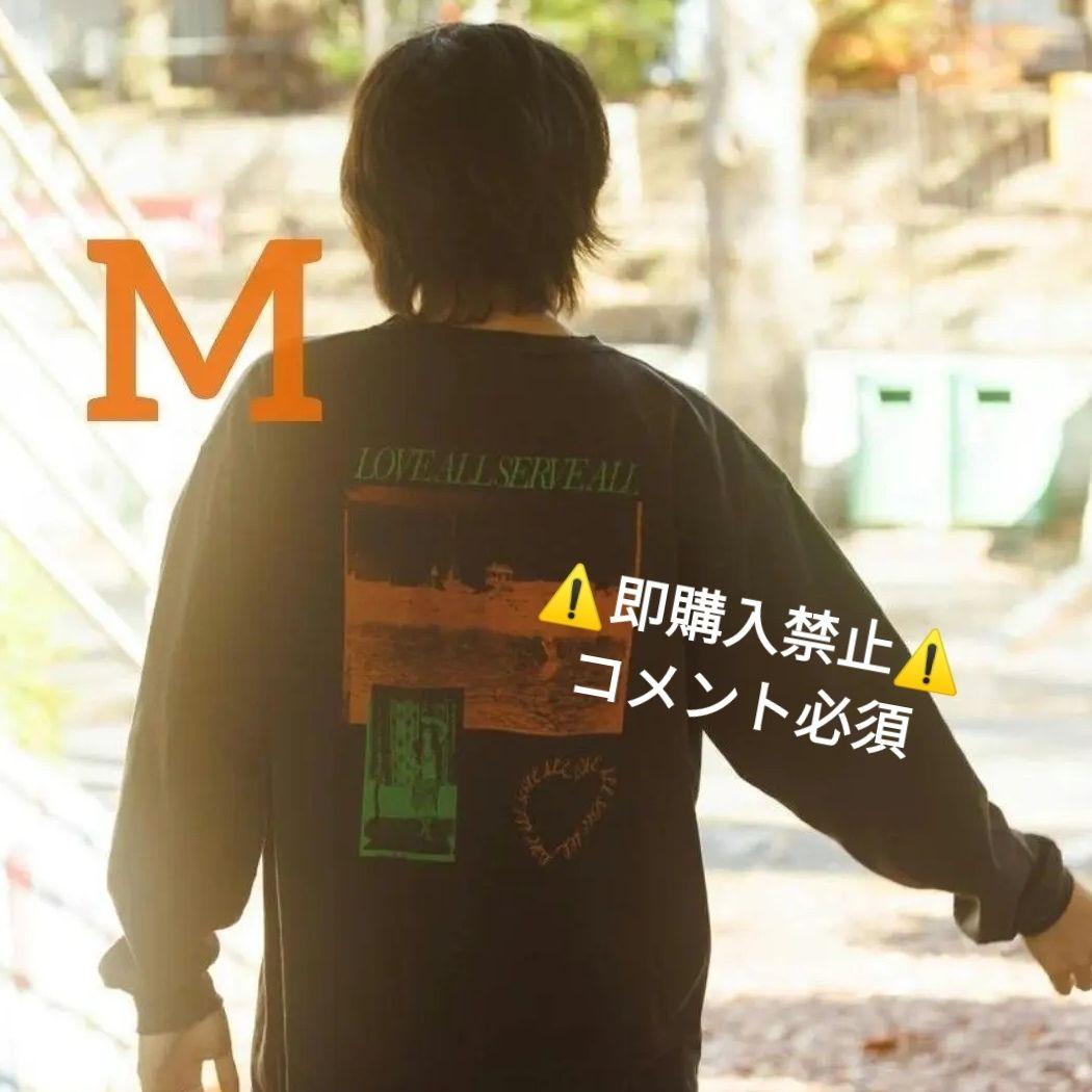 コメ必須★藤井風 ダメロン LASA ダメージ ロンT Tシャツ M グッズ