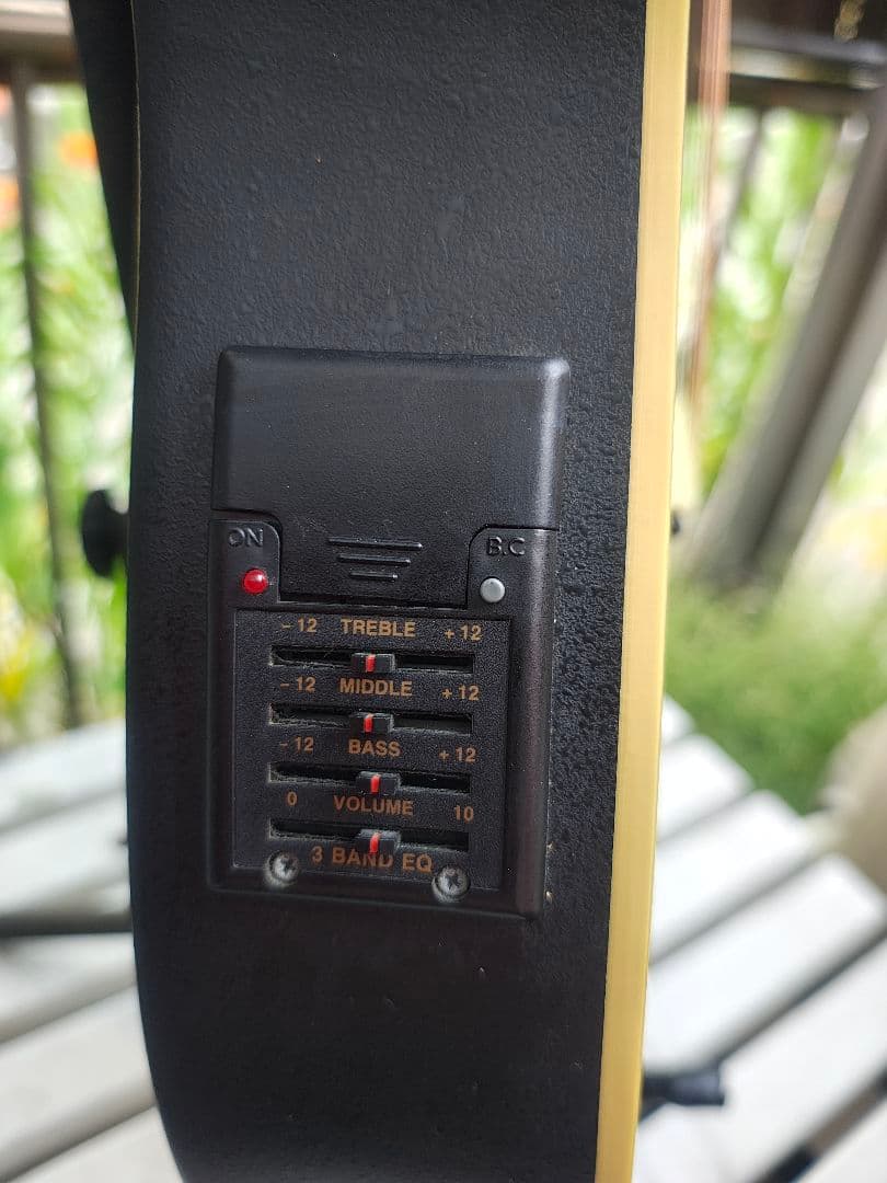 美品 シングルヘッド！ LiVE LiNE ストラップ プリアンプ付 長渕剛