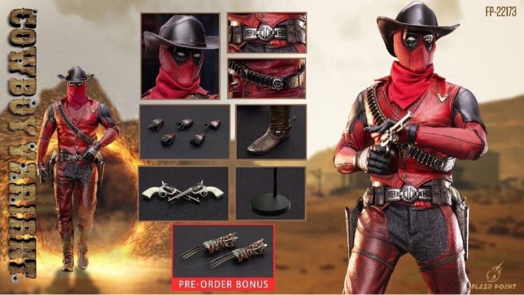 FlashPoint FP-22173 カウボーイプール デッドプール