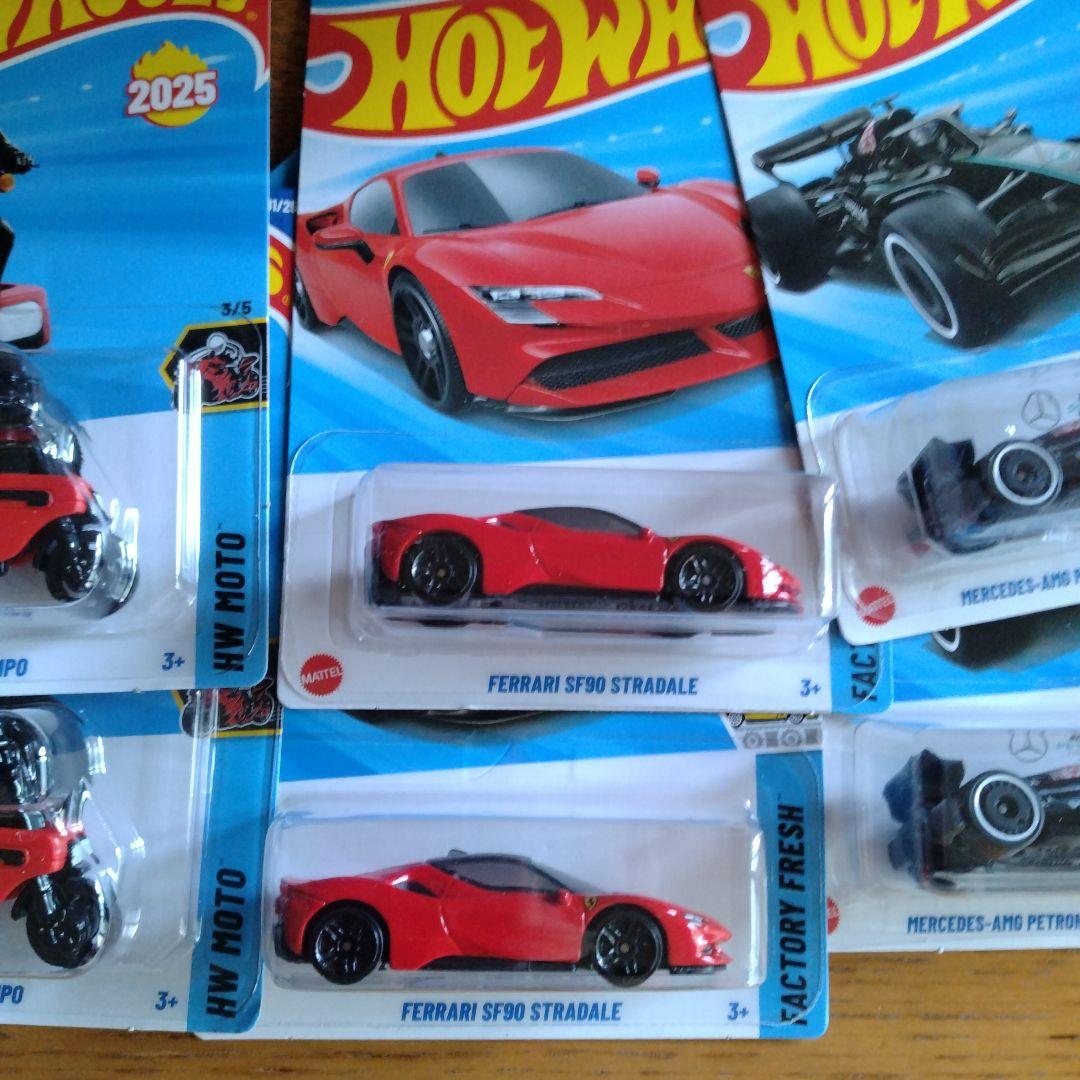 ホットウィール 2025年モデル ミニカーセット