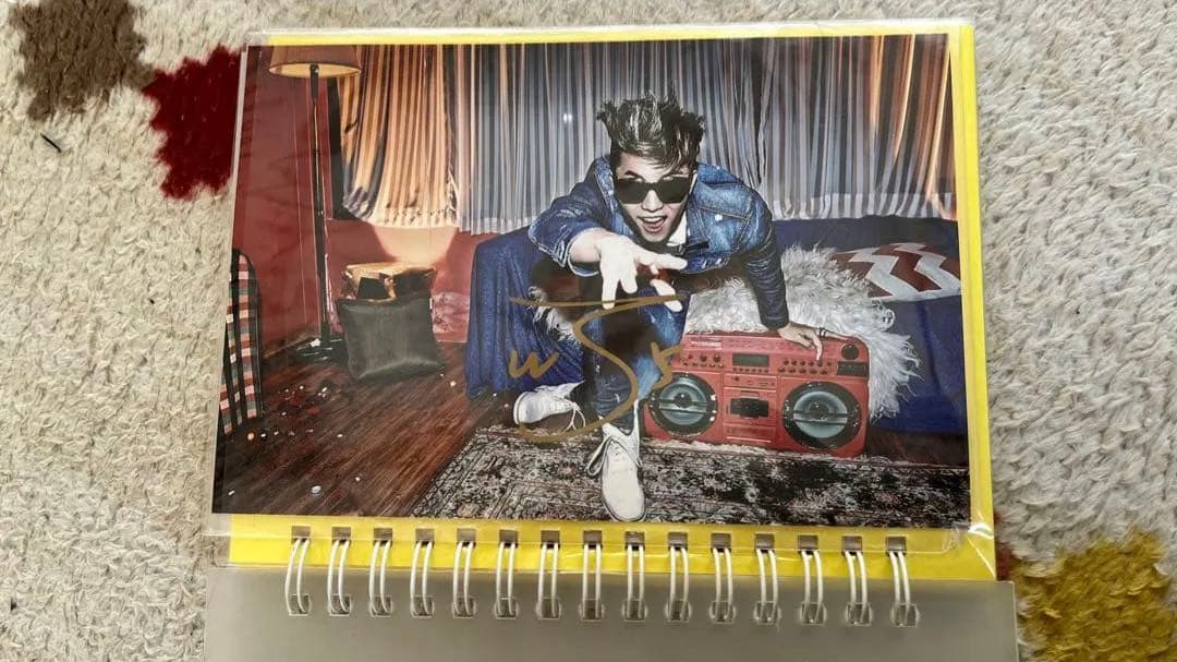 ①2PM 、ウヨングッズセット Hottest Japan ウヨン直筆サイン写真