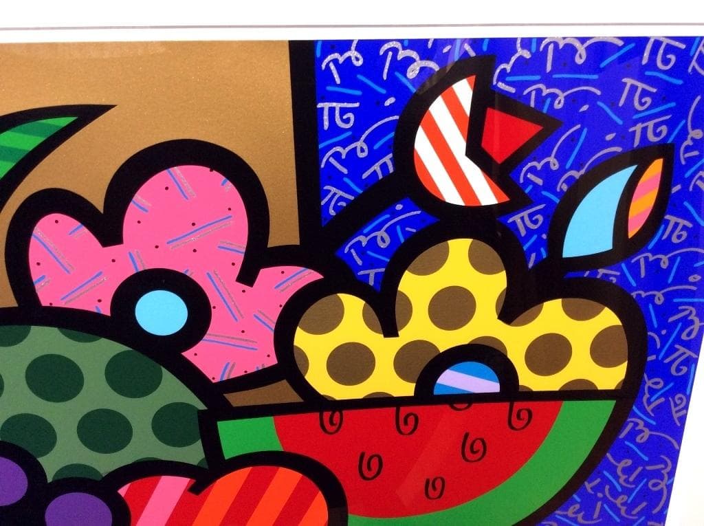 ロメロ・ブリット「BRASIL」 直筆サイン入りシルクスクリーン　101/300