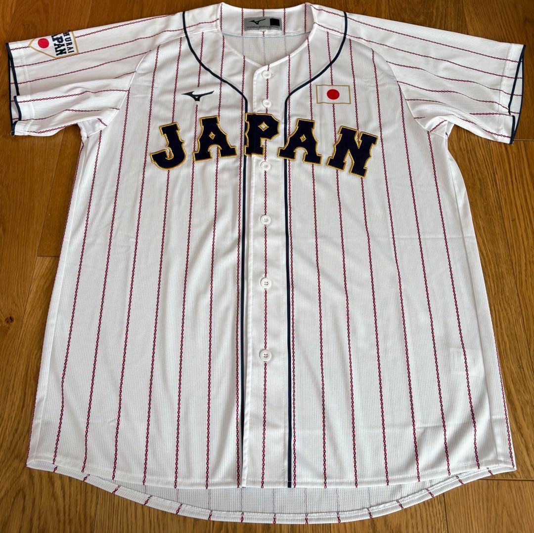 【美品】侍ジャパン　ホーム　ユニフォーム　刺繍