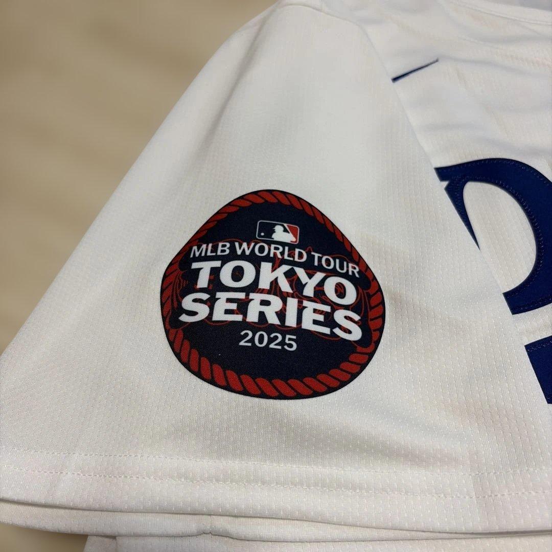 【試着のみ】ロサンゼルス　ドジャース　大谷翔平　東京シリーズ　ユニフォーム　M