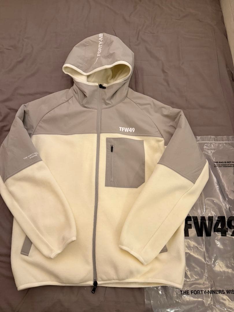 メンズウェア TFW49 FLEECE JACKET WHITE L