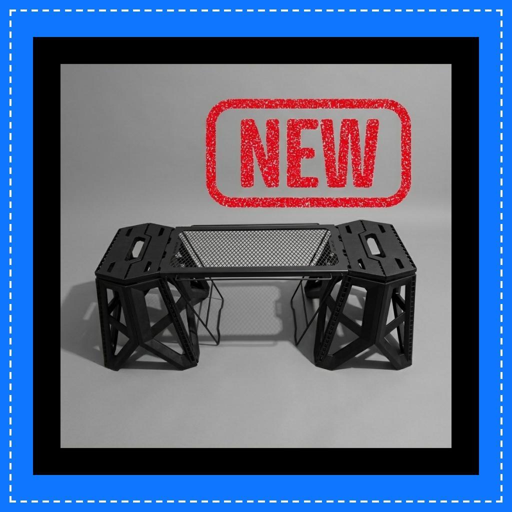 ジャグ置き　アイアンテーブル　脚立　スツール　ソロキャンプ　ラック　ゴールゼロΔ