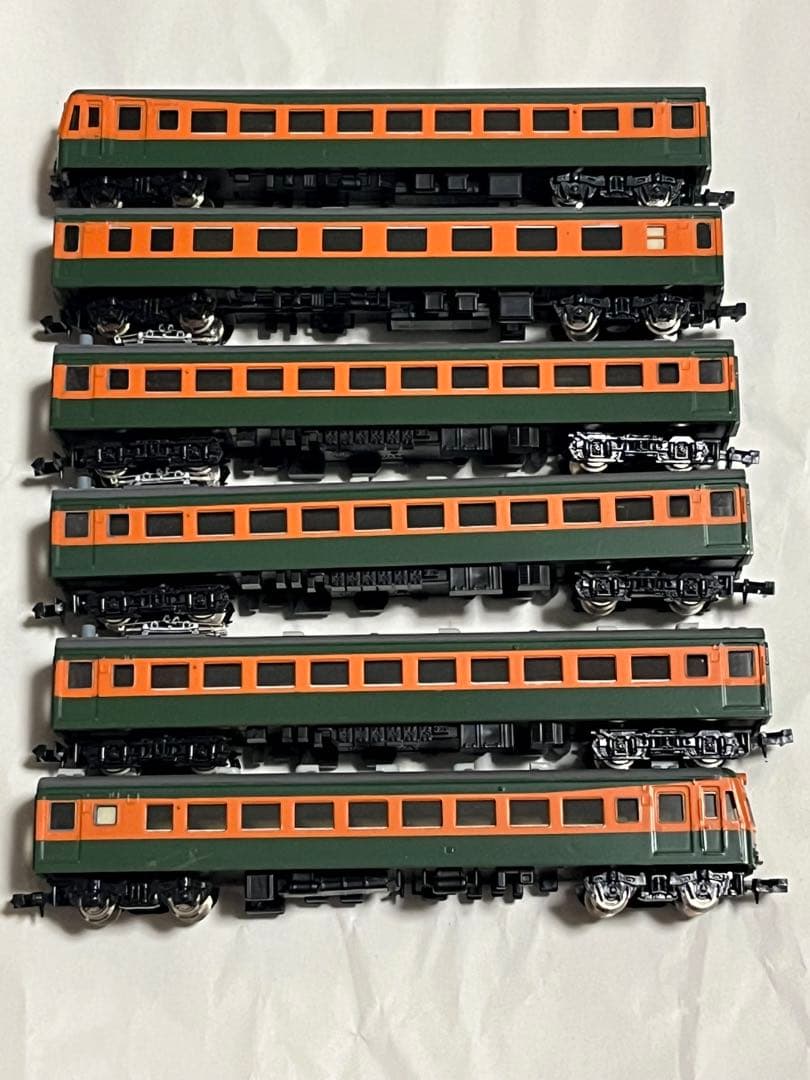 国鉄80系電車湘南色　6両　グリーンマックス