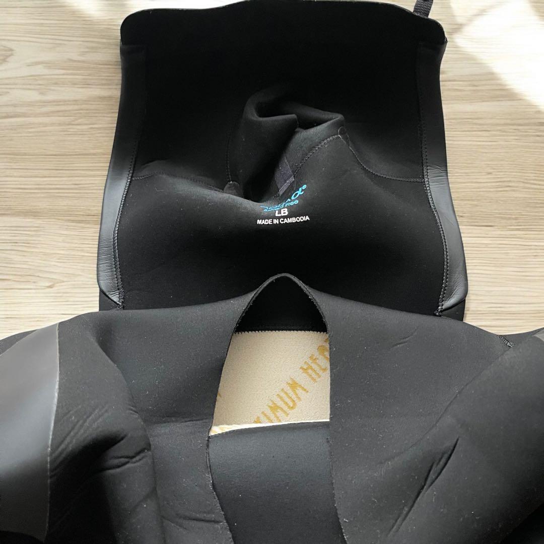 美品★FELLOW セミドライ 5×3mm ウェットスーツ