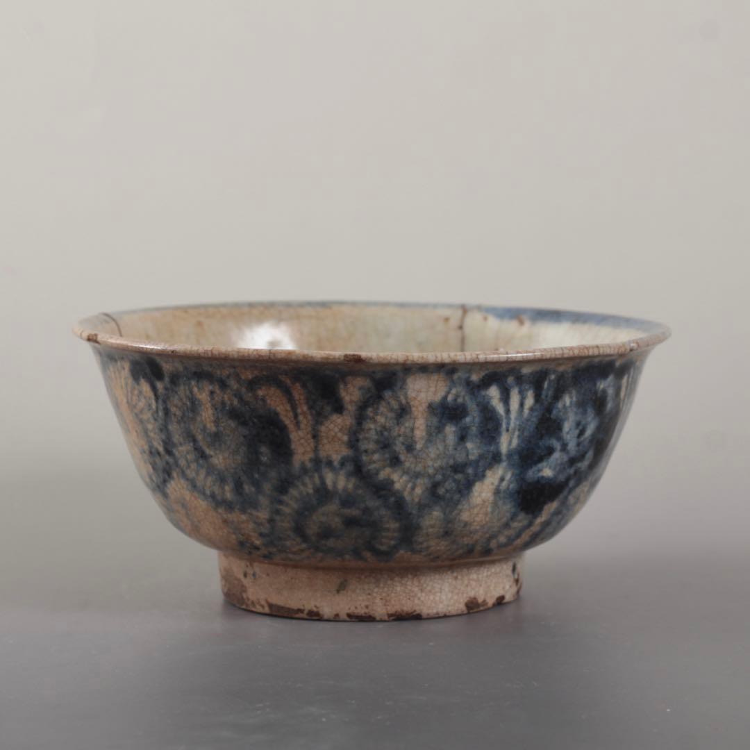 呉州染付 茶碗 18世紀頃 中国美術 古美術 茶道具 古道具 アンティーク