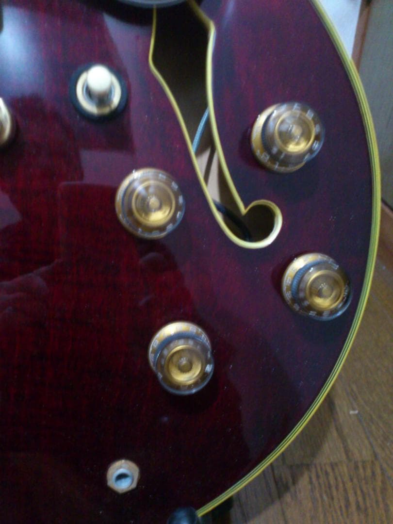 グレコ ヴィンテージ ギター SV-800 セミアコ ワイン