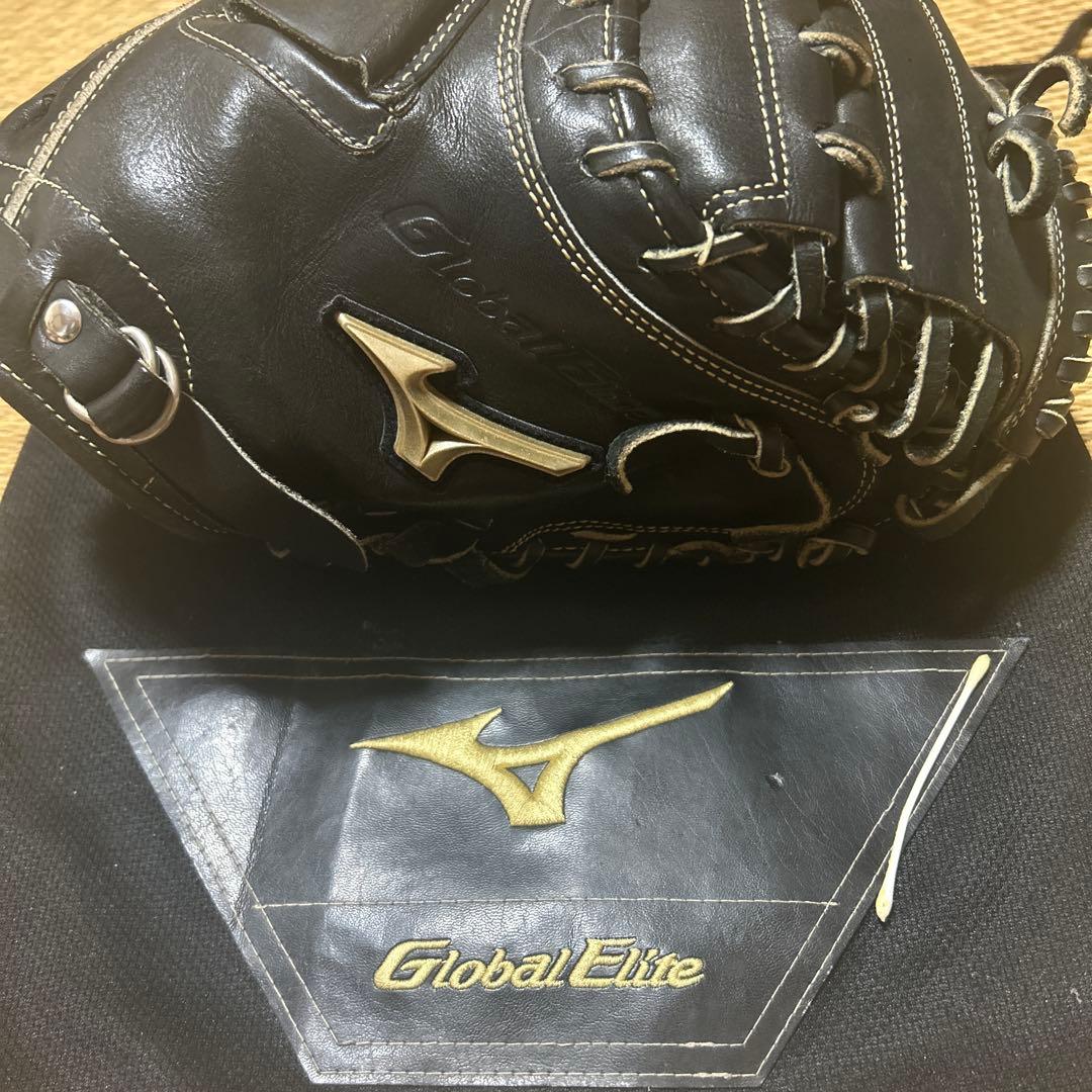 ミズノ グローバルエリート 軟式用キャッチャーミット