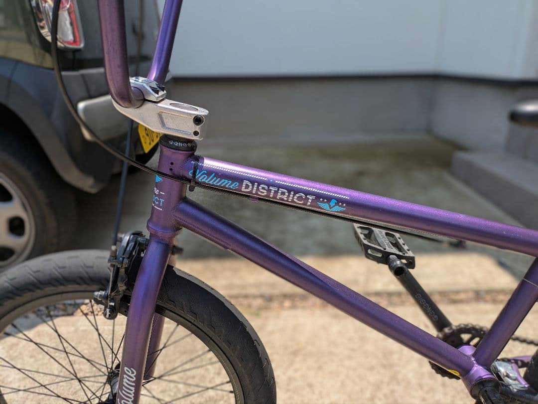 自転車本体 Volume District BMX Bike-20\"-Flat Purple