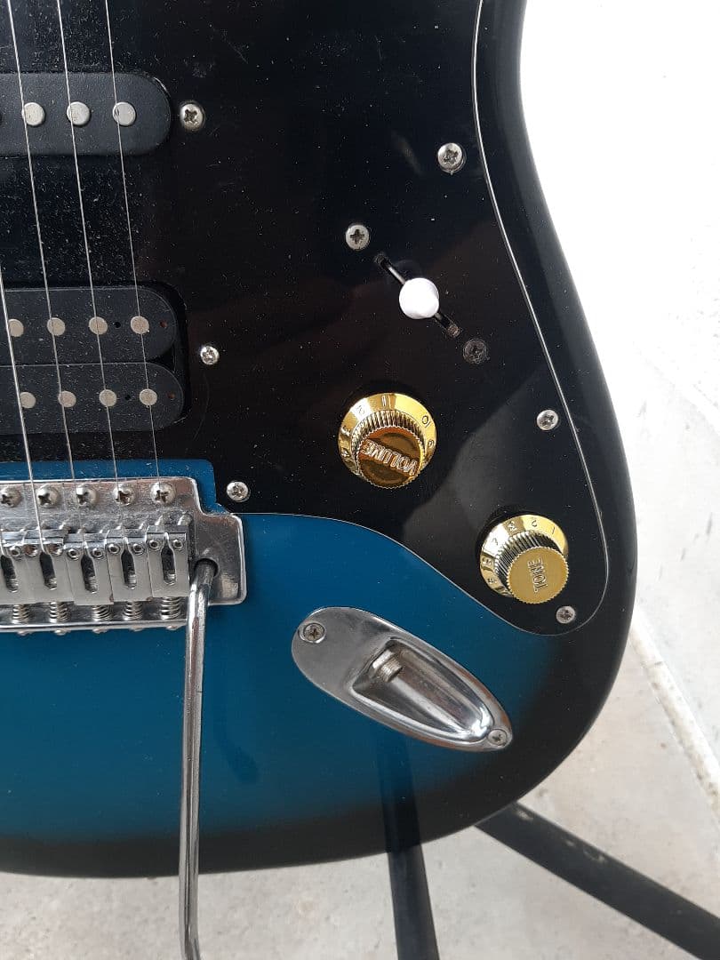 最終値下げ加熱処理ＡＩＹストラトタイプエレキギターSSH青おすすめ