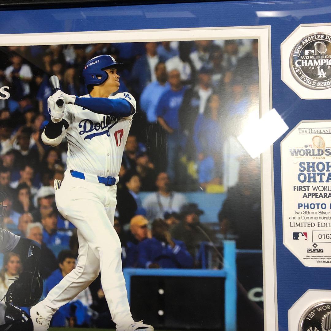12743大谷翔平 ワールドシリーズ記念フレーム
