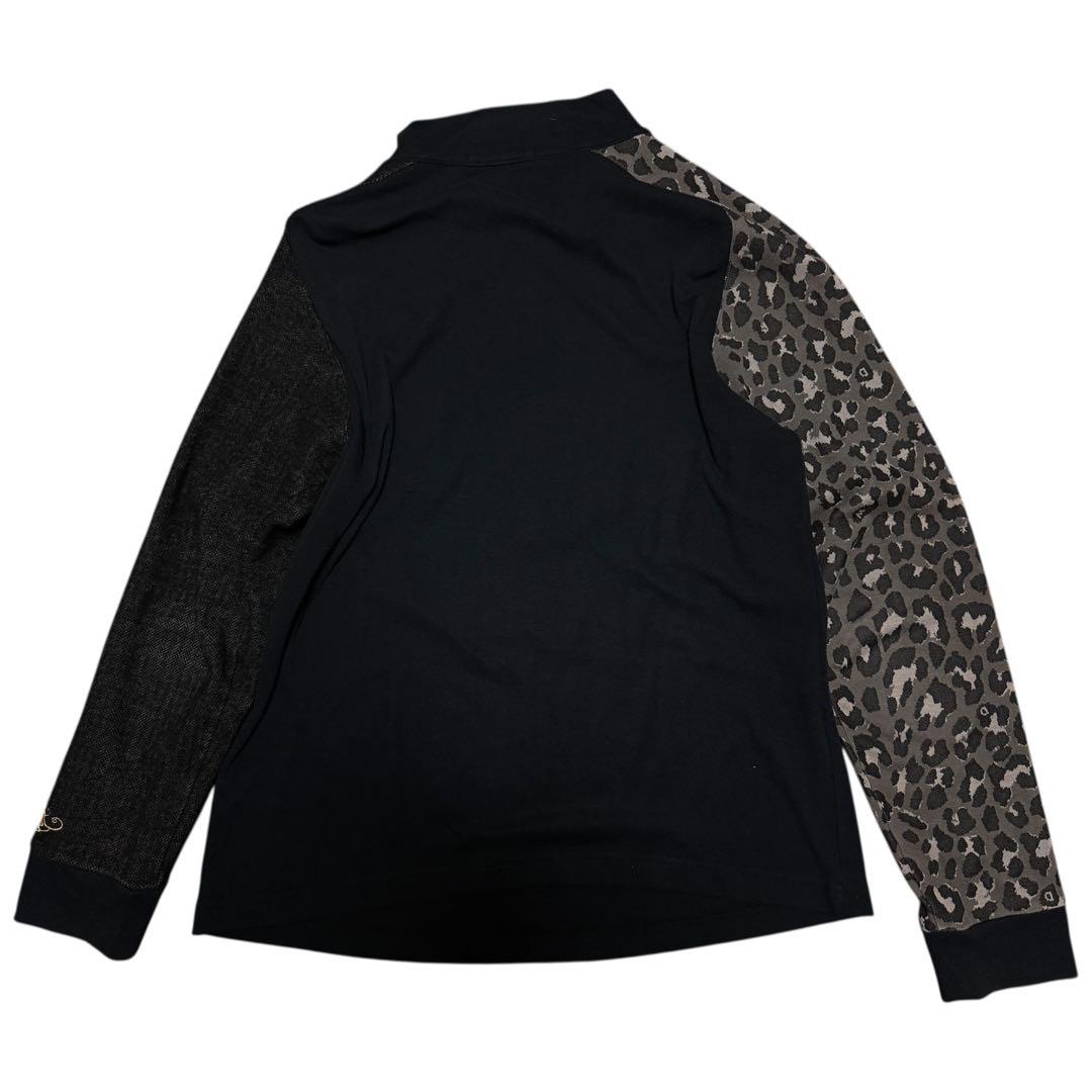 DANCE WITH DRAGON フリースジャケット スカル レオパード 3