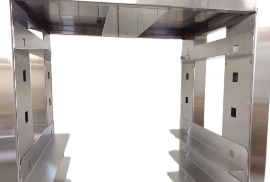 業務用ステンレス製ベーカリーラック パンラック 18段 トレー・キャスター付き