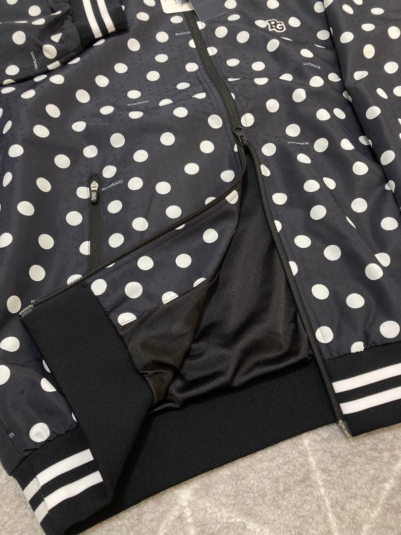 新品 パーリーゲイツ タフレックス×サーモトロン ブルゾン(6)サイズLL/紺