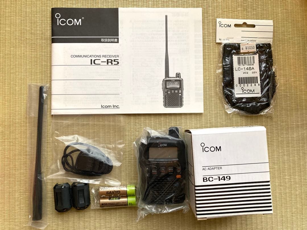 ICOM IC-R5 受信機