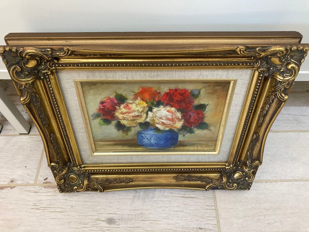 藤井聖子　油絵　絵画