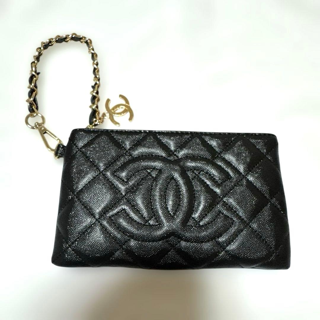 CHANEL ブラック ポーチ　ノベルティ
