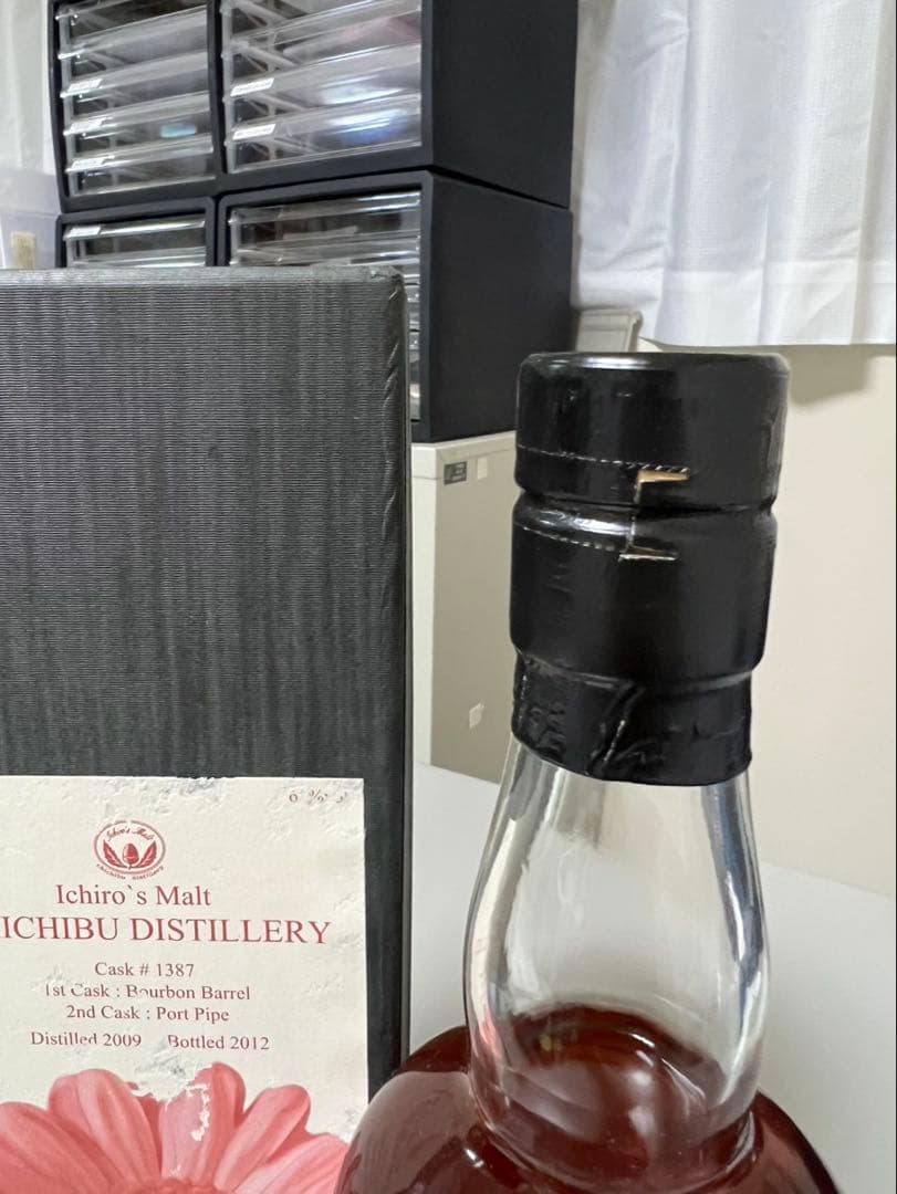 イチローズモルト 2009 秩父蒸溜所　フラワーラベル ポートパイプ 未開封