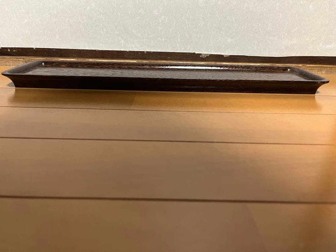 煎茶道具　紫丹一文字盆　尺五　お値下げしました