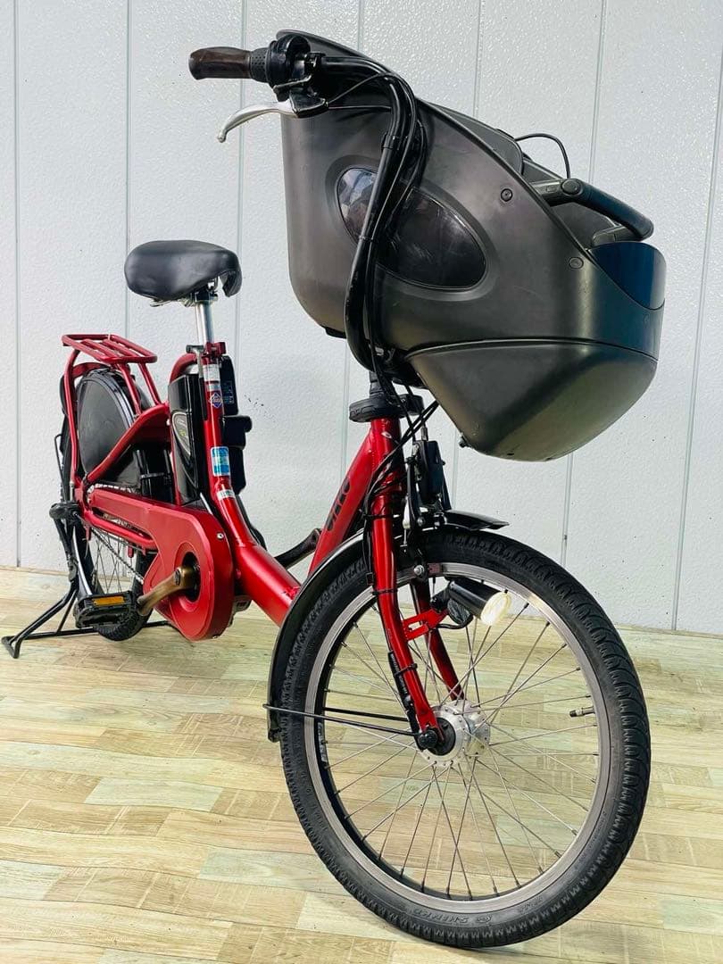 ★3120ブリヂストン8.9アンペア 20インチ子供乗せ電動アシスト自転車