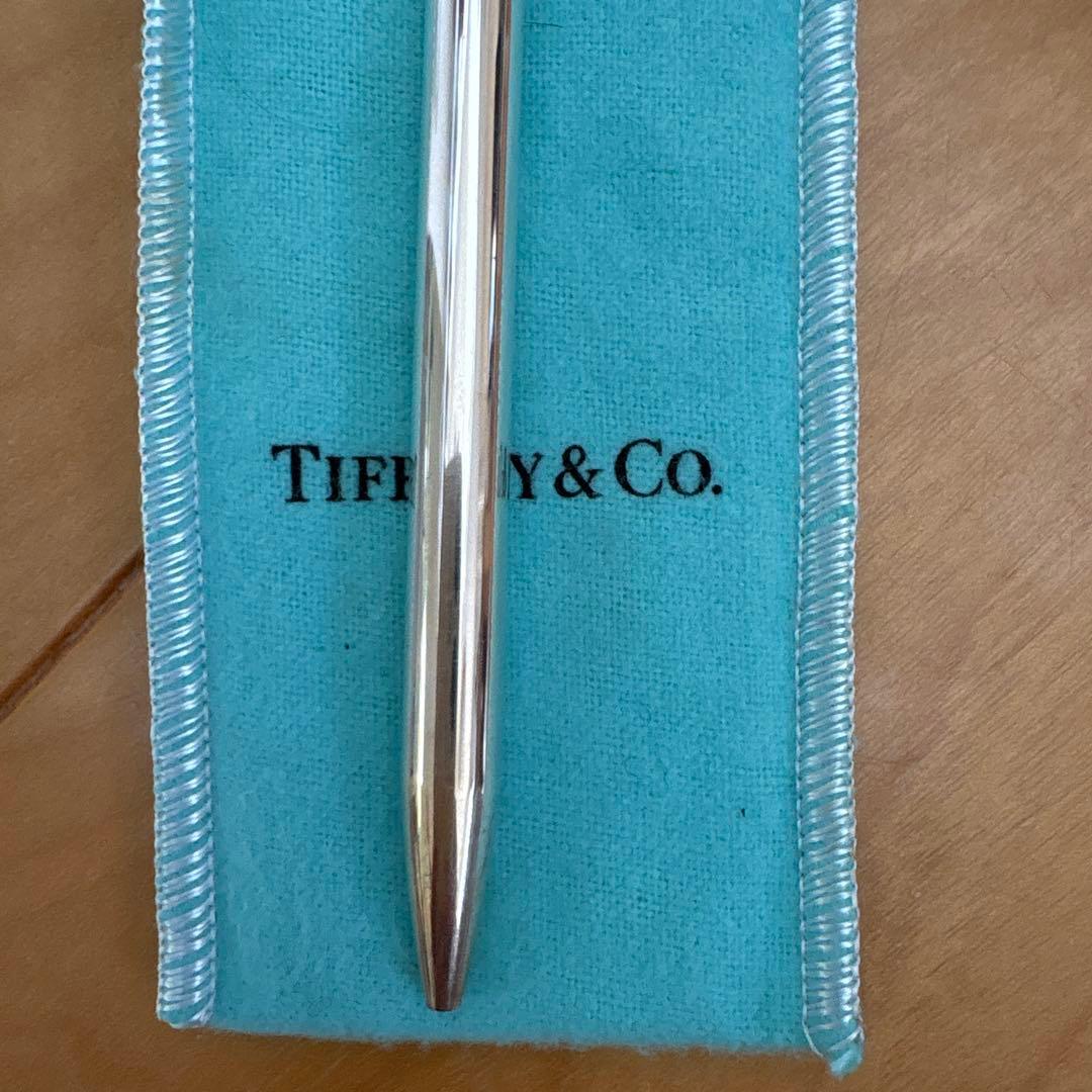 TIFFANY ＆ Co.シルバート音記号モチーフ　ボールペン ユーズド美品