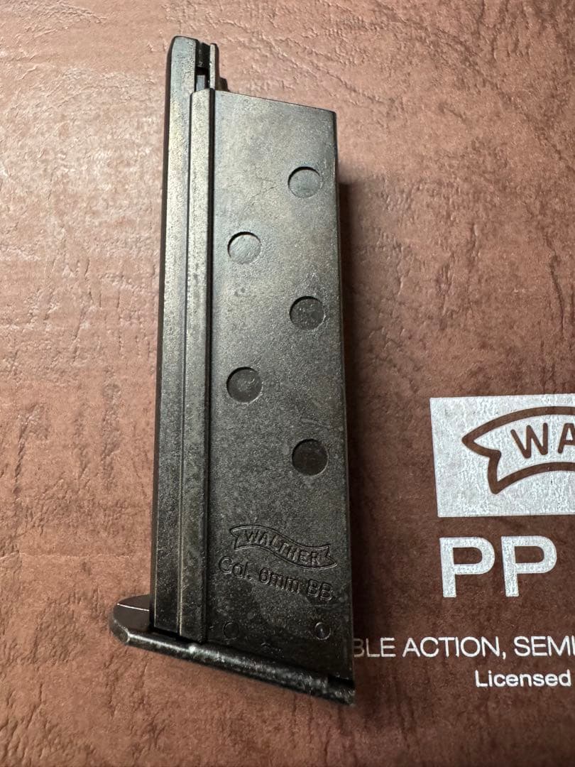 マルゼン ワルサーppk クラシック ガスブローバック