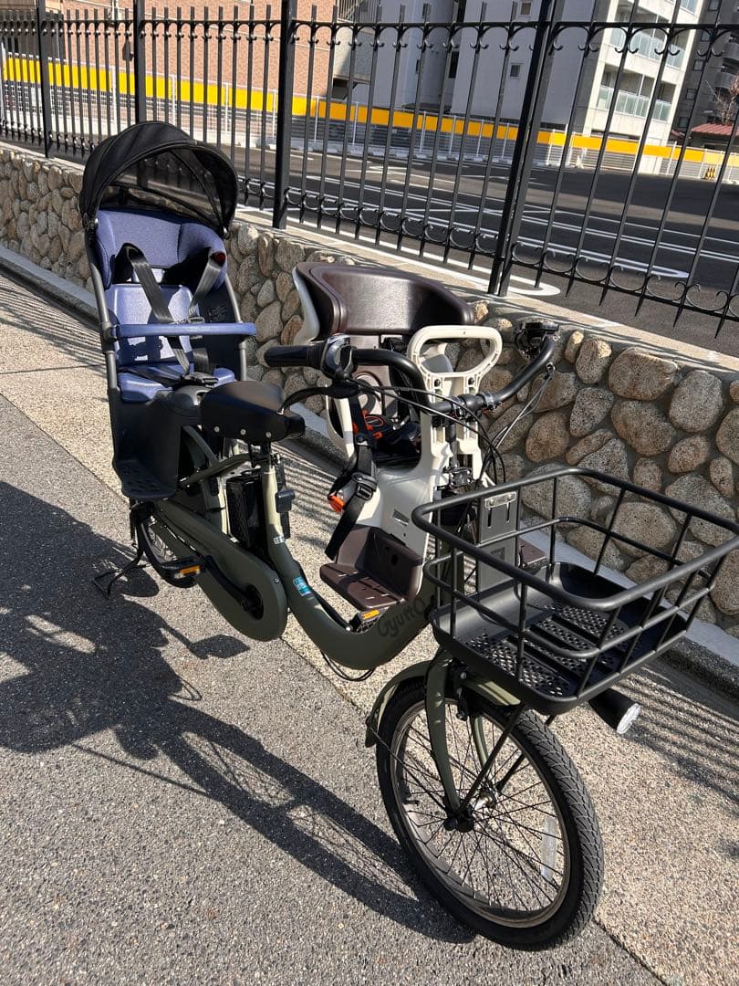 ギュットクルーム　電動アシスト自転車 チャイルドシート付　BE-FRD032